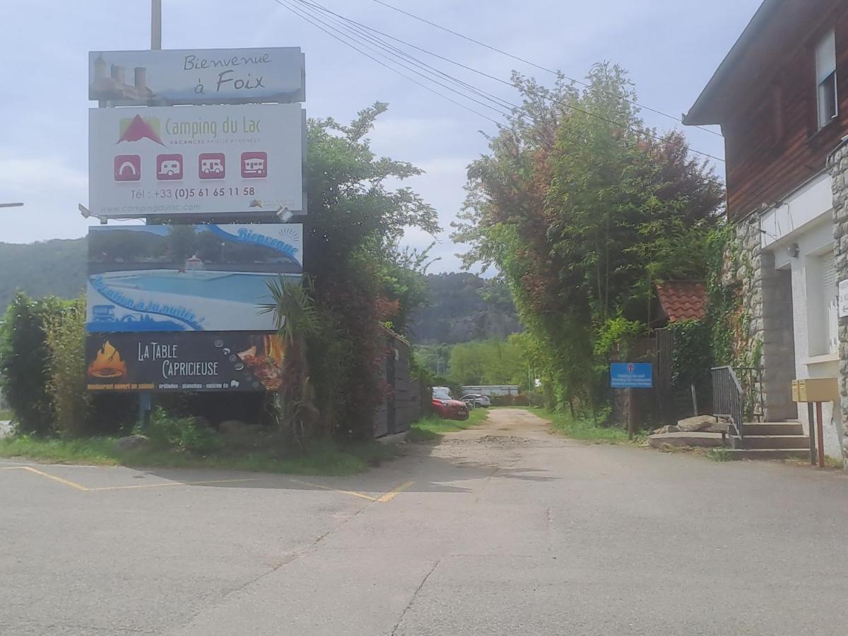 Chalet Pour 5 Personnes Equipe Sur Emplacement Privatif Dans Camping 4 Etoiles Appartenant Et Gere Par Un Particulier Hotel Foix Luaran gambar